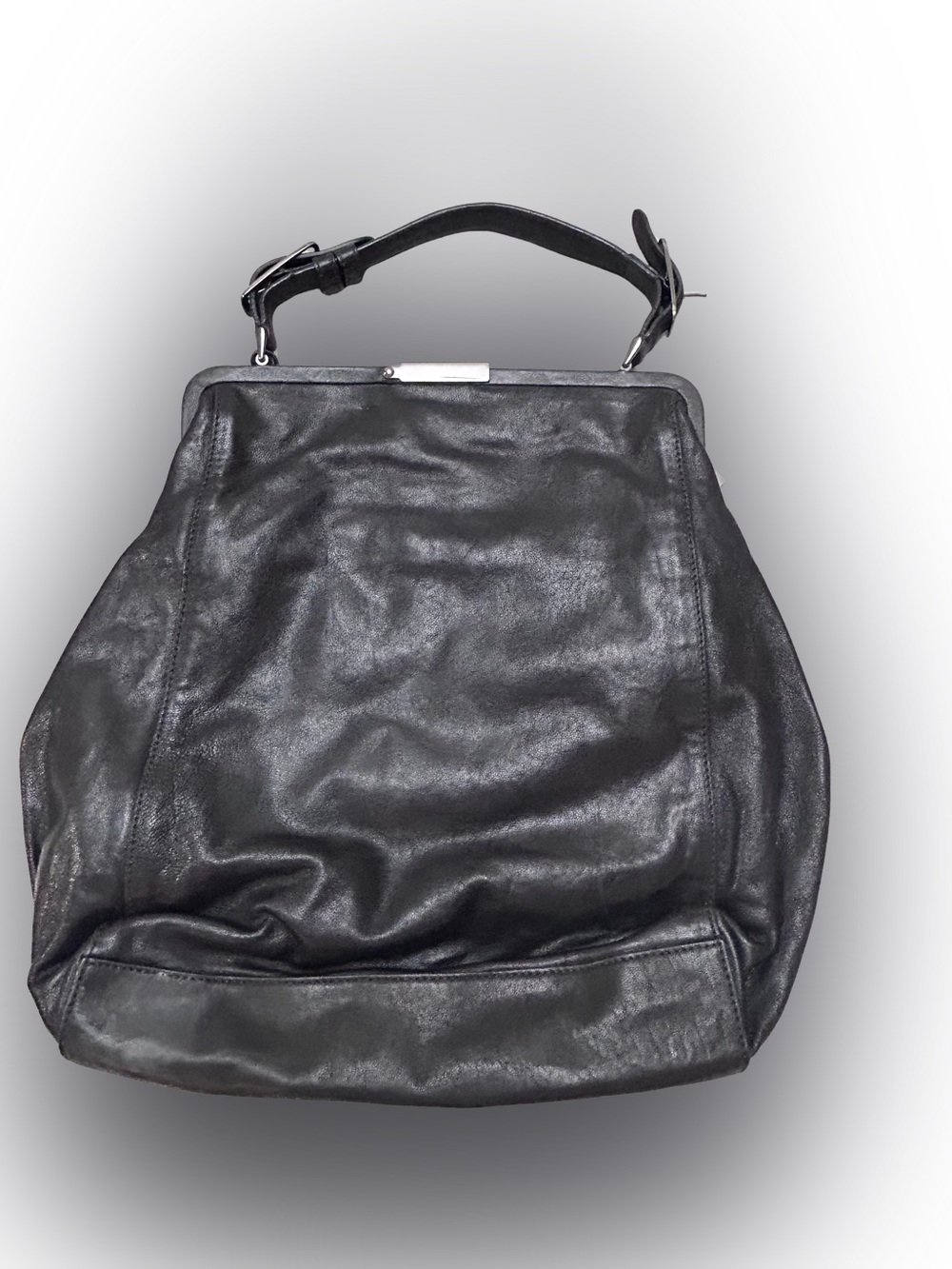 🎾MAKE OFFER🎾 Y2K Cole Haan Maria Sharapova Black Leather Bag Purse Bag Tote